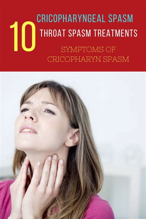 cricopharyngeal spasm reddit|how to treat cricopharyngeal bar.